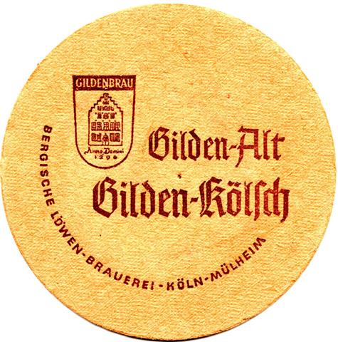 k�ln k-nw gilden rund 2b (215-gilden alt k�lsch-braun) 